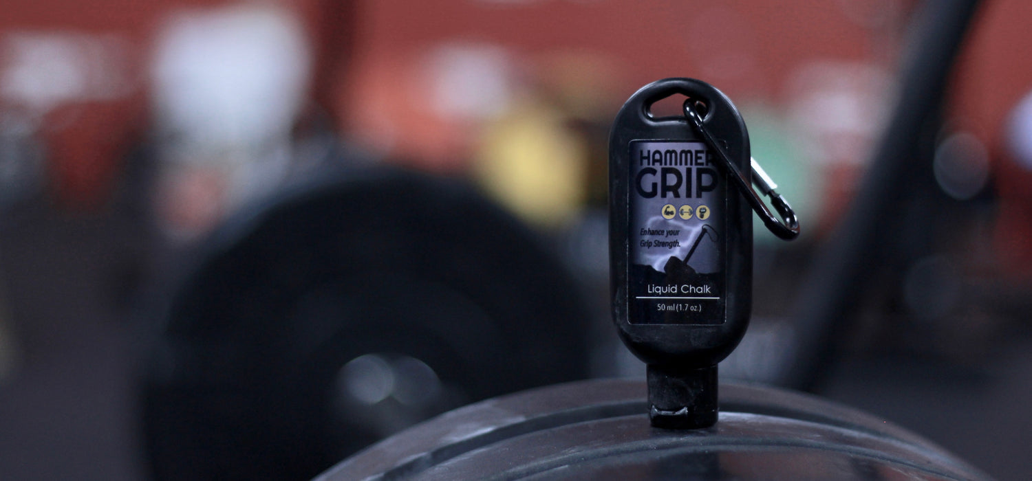 liquid chalk for lifting during deadlifting