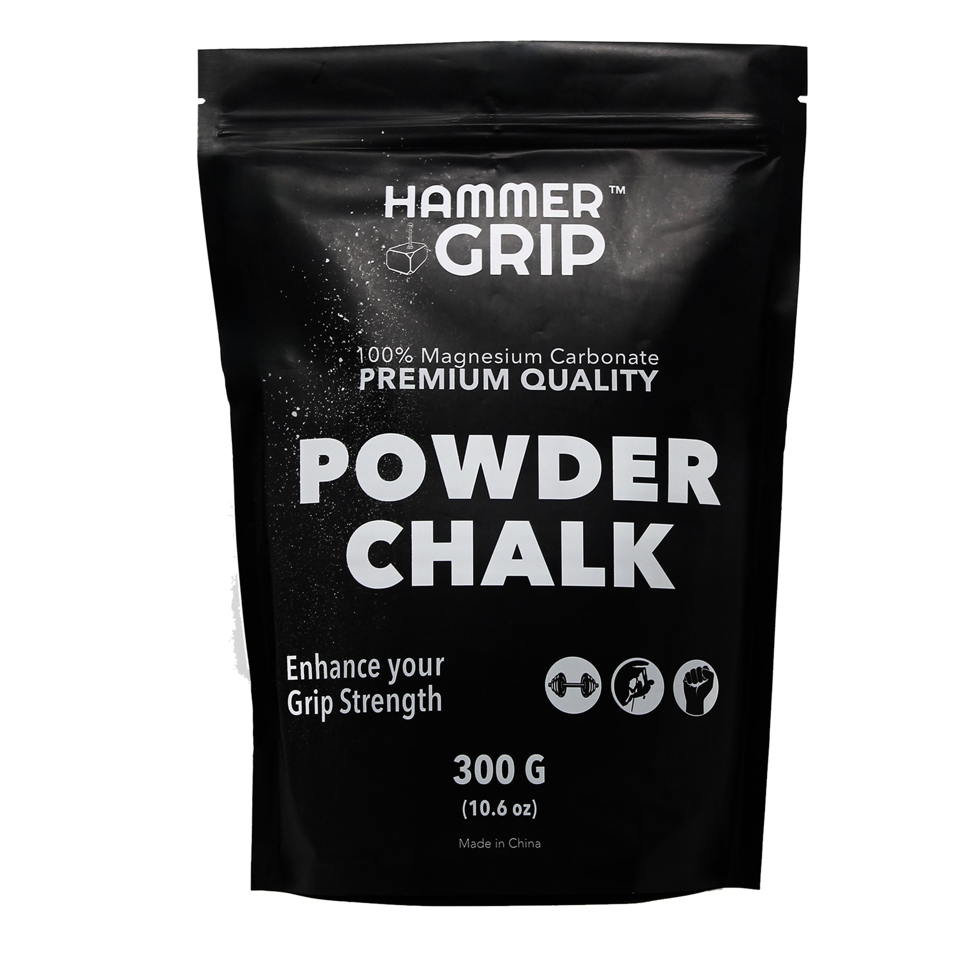 Powder Chalk - Gym Chalk for Weightlifting, Gymnastics, Rock Climbing ...