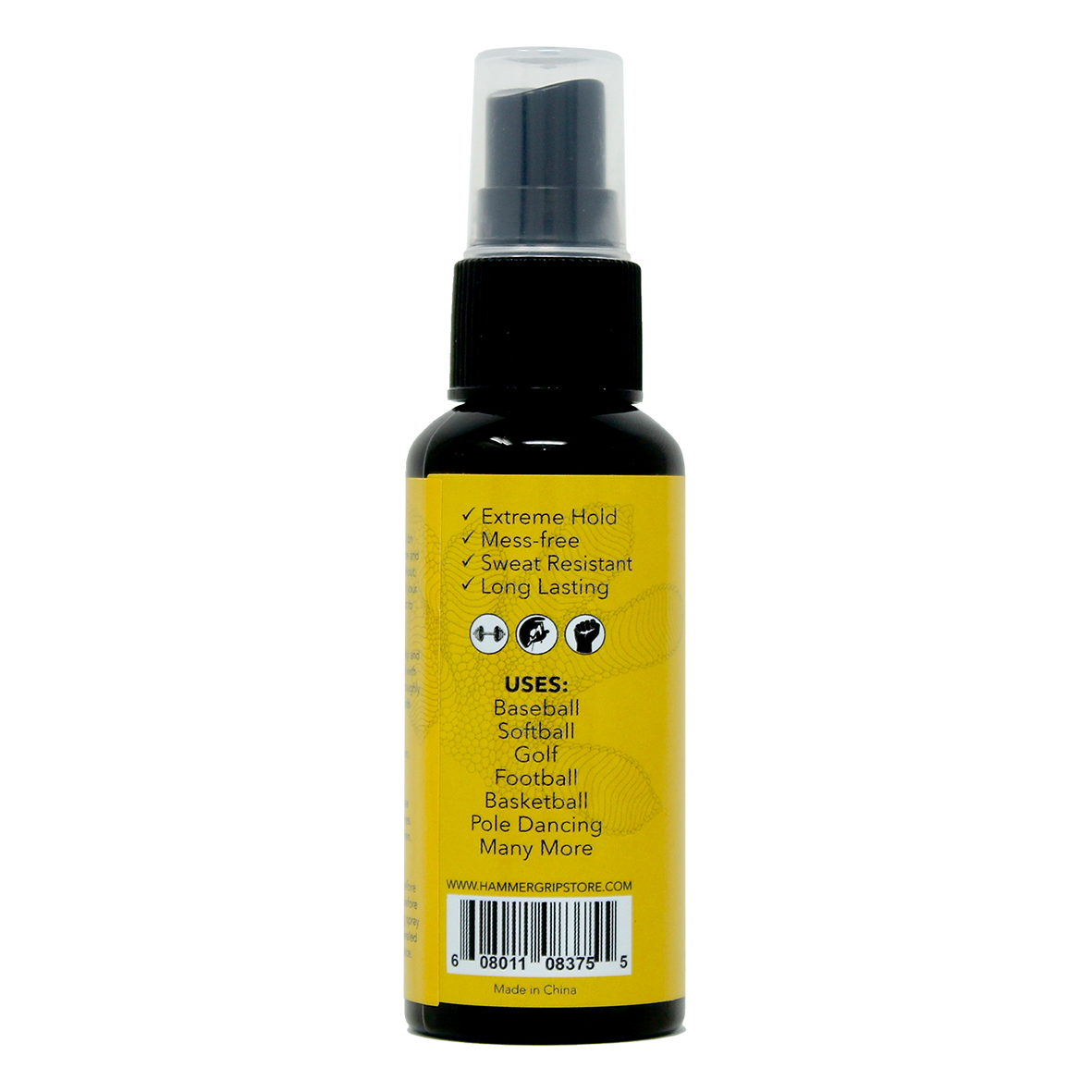 rosin spray for pole dancing grip 50 ml left
