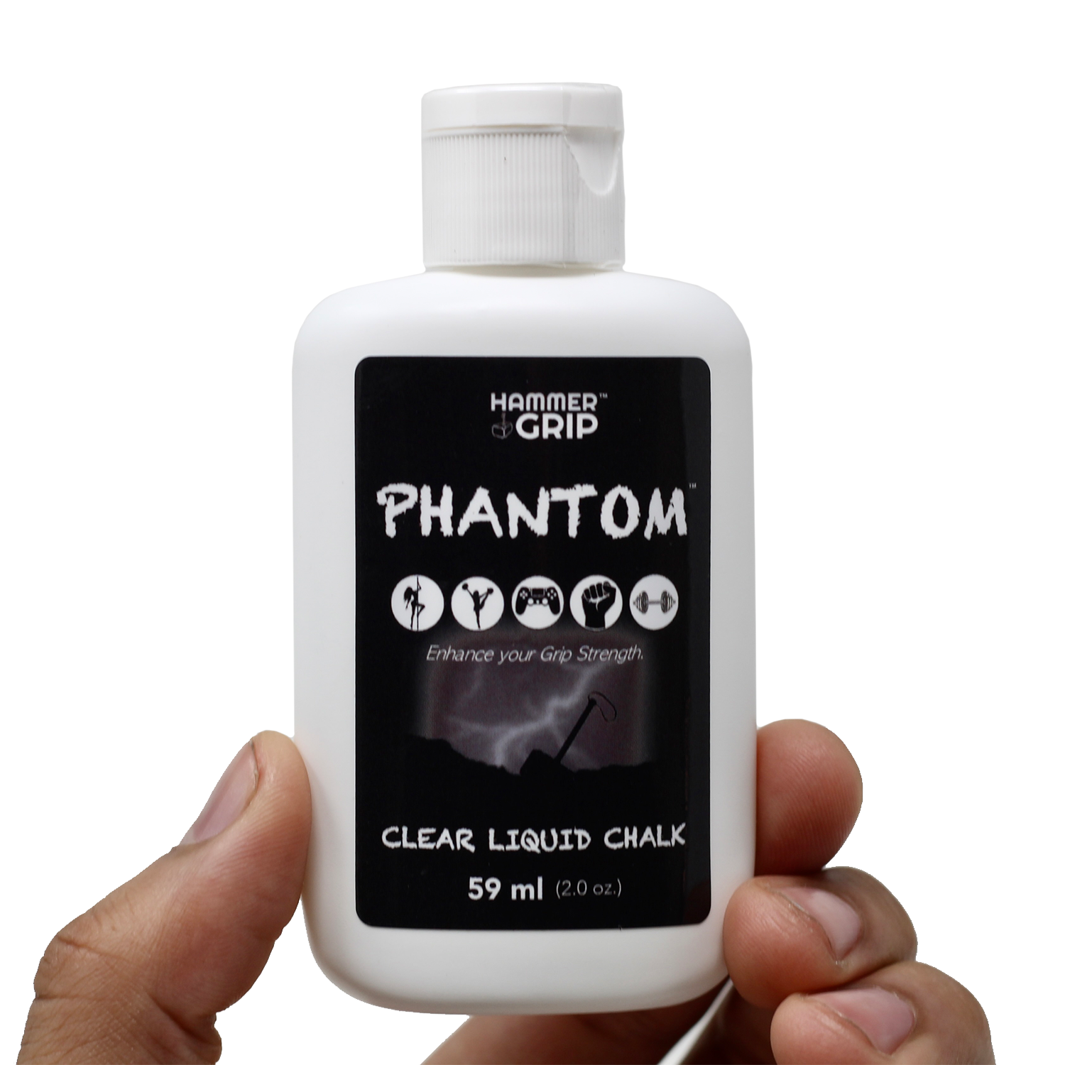 HG Clear Liquid Chalk - Chalk for Grip Enhancement – Hammer Grip